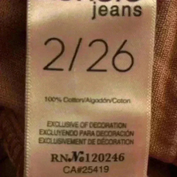 KENZIE JEANS CORDUROY SKIRT NWT - Picture 5 of 7